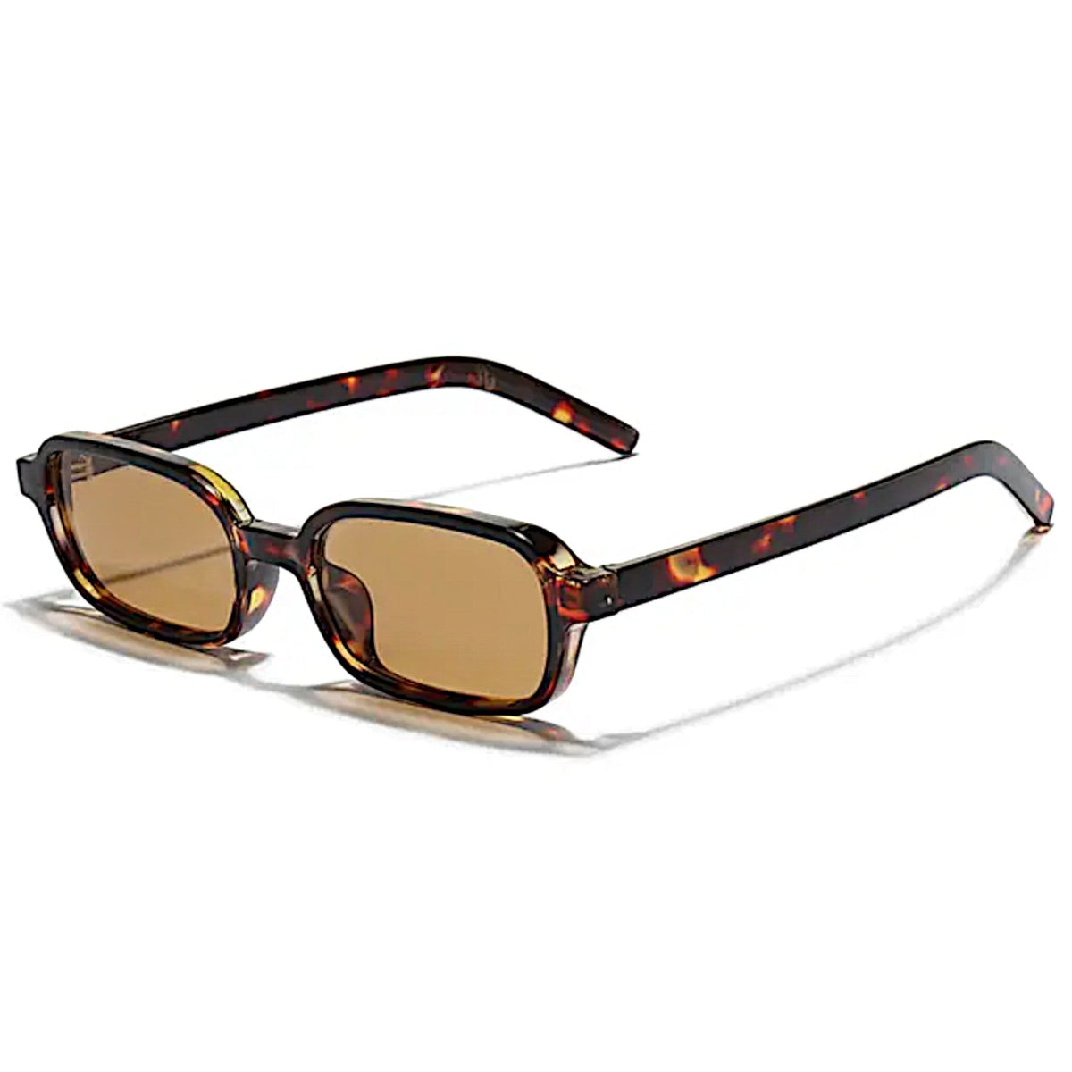 nadaraty eyewear Horus Eagle H 193 rectangular tortoise shell sunglasses with brown lenses