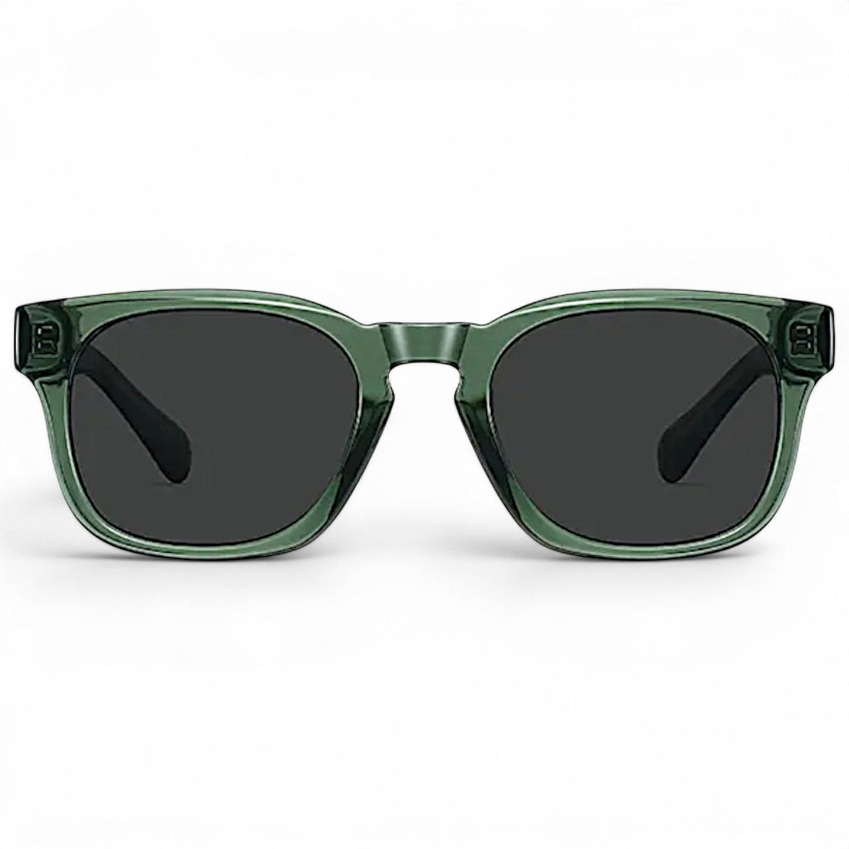 nadaraty eyewear Horus Enzo H 160 green acetate square sunglasses with dark lenses