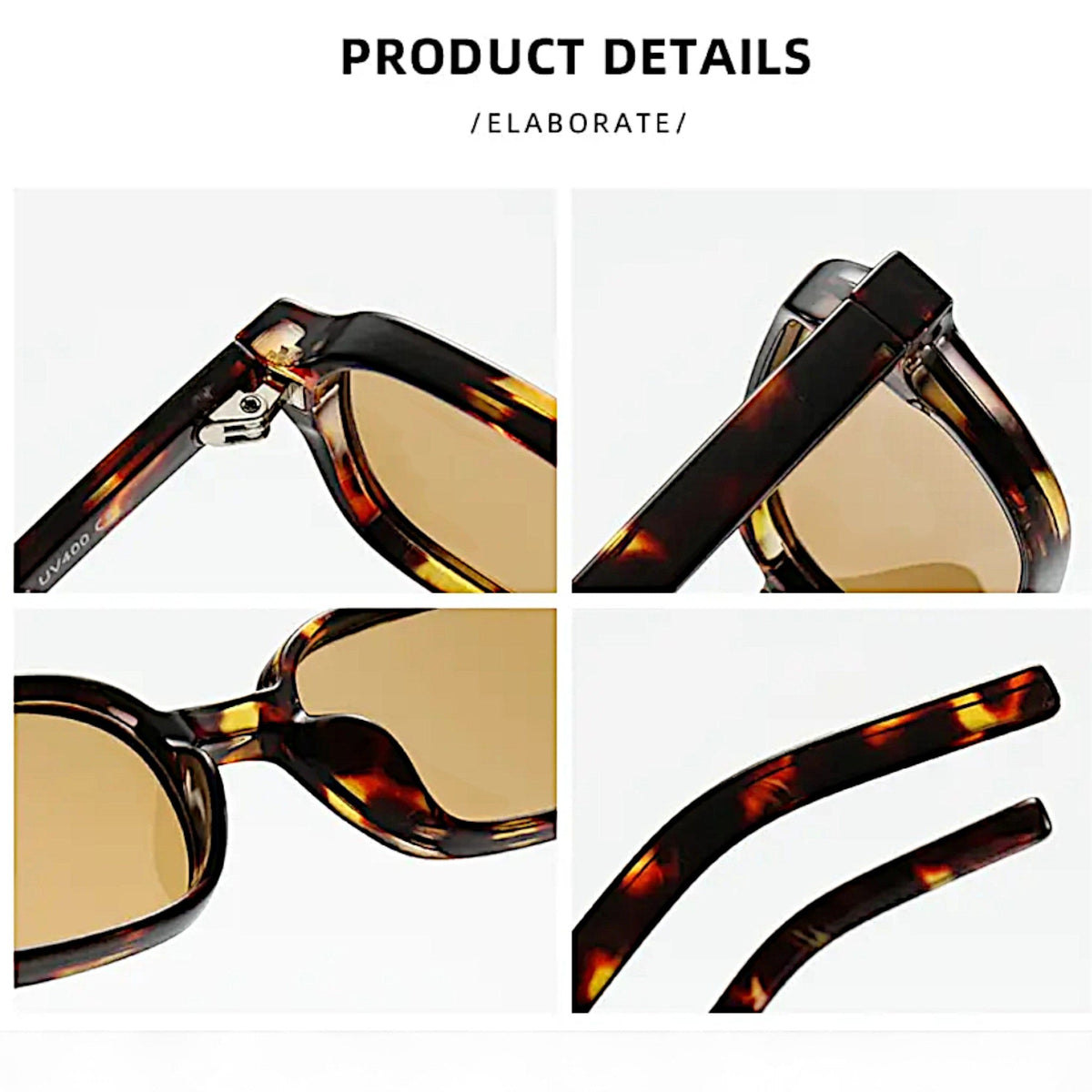 nadaraty eyewear Horus Eagle H 193 tortoiseshell frame sunglasses with brown lenses and UV400 protection.