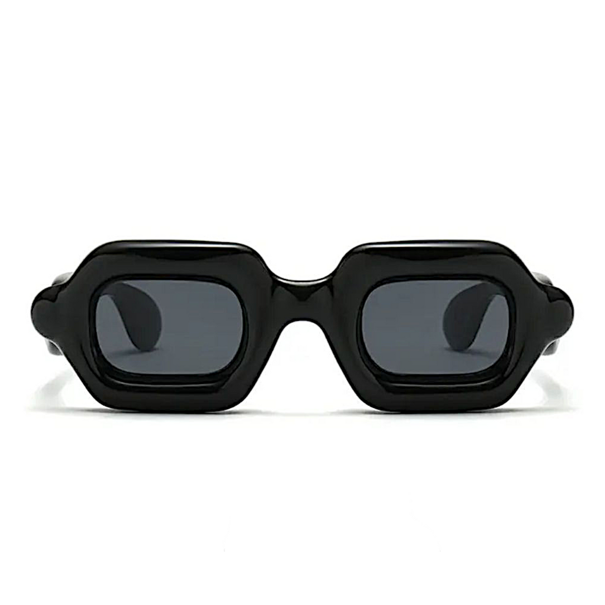 Bubble square black