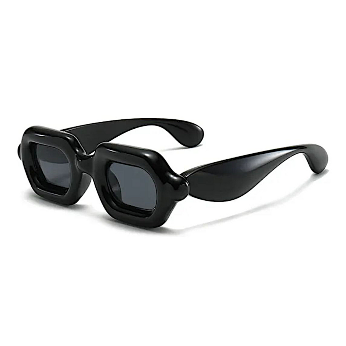 Bubble square black